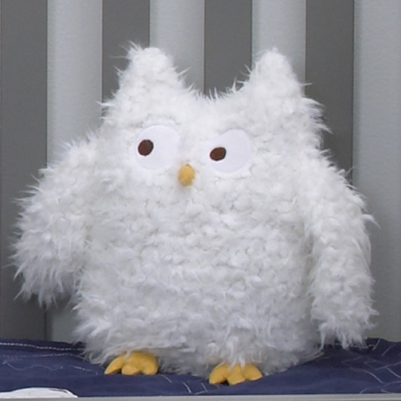 Teepee Plush Furry Owl - Picture 1 of 2